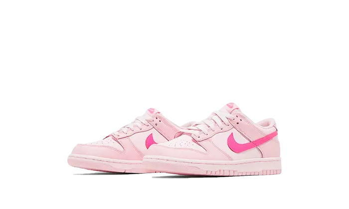 Nike Dunk Low Triple Pink Enfant (PS)
