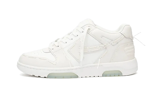 Off-White Out Of Office “OOO” Leather Sartorial Stitching White Coco 