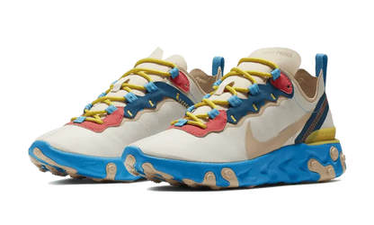 Nike React Element 55 Tan Blue Red - BQ2728-201