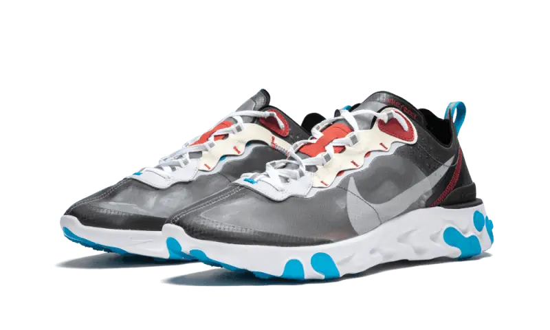 Nike React Element 87 Dark Grey Photo Blue