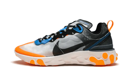 Nike React Element 87 Thunder Blue Orange