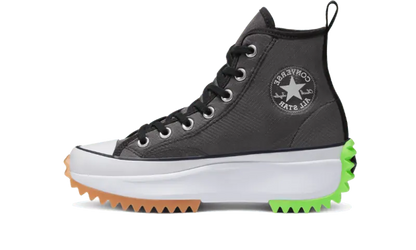 Converse Run Star Hike Hi Concrete Heat Ghost Green - 167852C