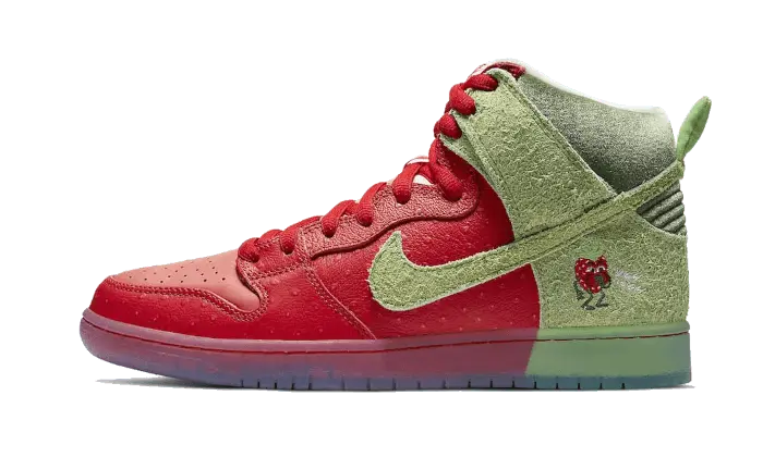 Nike SB Dunk High Pro QS Strawberry Cough - CW7093-600