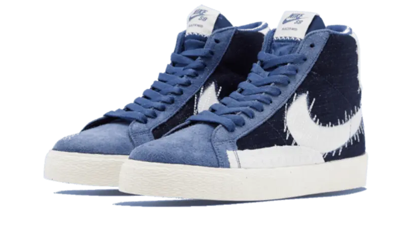 Nike SB Zoom Blazer Mid Sashiko Mystic Navy - CT0715-400