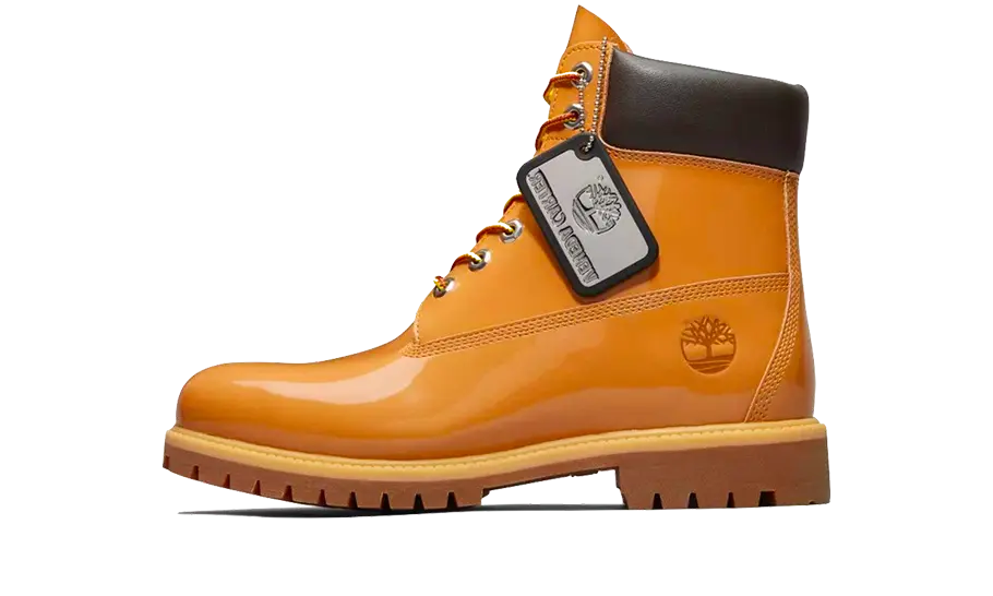 Timberland Veneda 6" Patent Leather Boot Wheat Patent