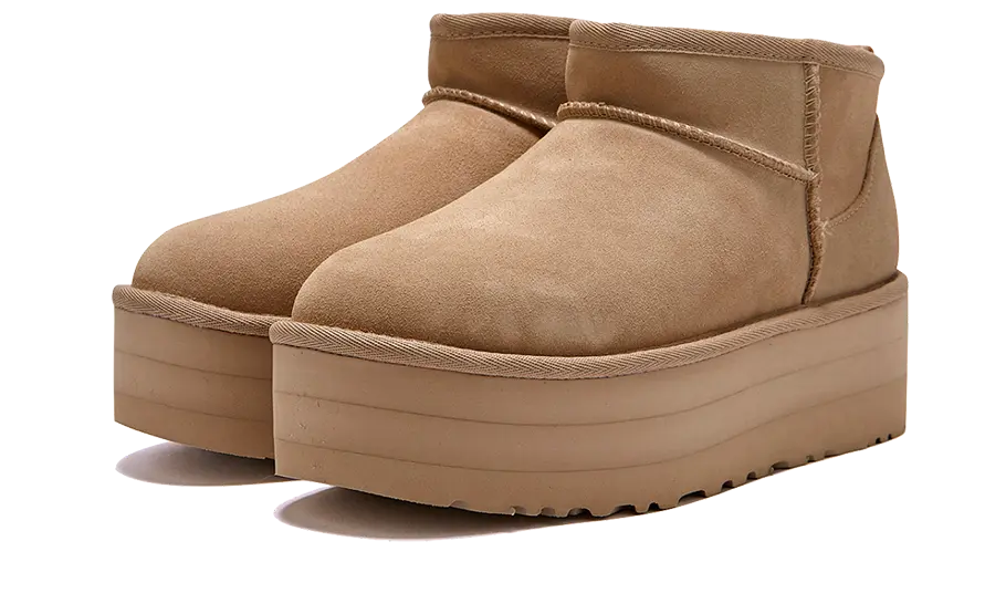 UGG Classic Ultra Mini Platform Boot Mustard Seed (W)