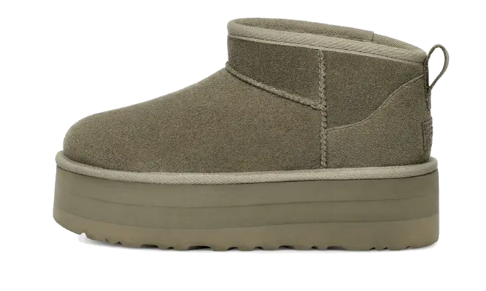 UGG Classic Ultra Mini Platform Moss Green