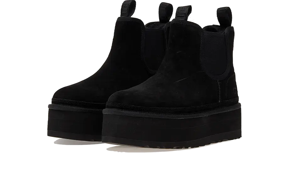 UGG Neumel Platform Chelsea Boot Black