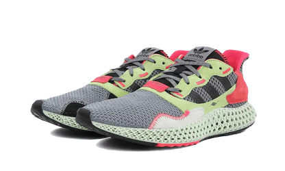 Adidas ZX 4000 4D Grey Three Hi Res Yellow - BD7927