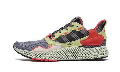 Adidas ZX 4000 4D Grey Three Hi Res Yellow - BD7927