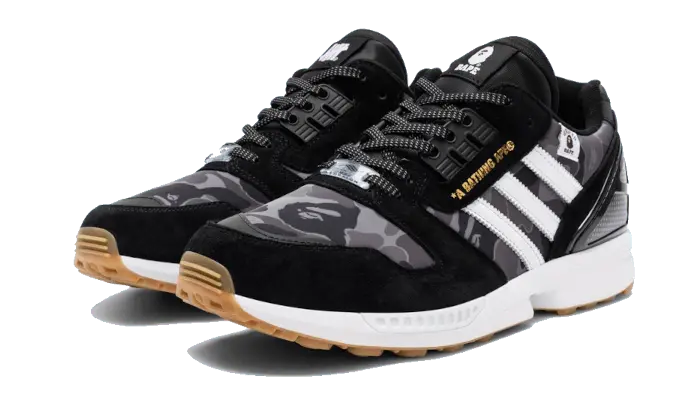 Adidas ZX 8000 Bape Undefeated Black - FY8852